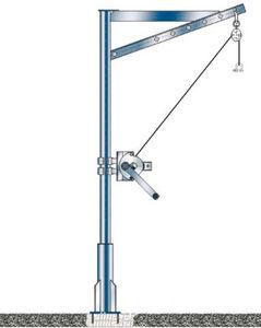 pillar jib crane / wall-mounted / mobile / aluminum