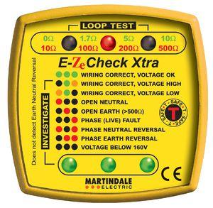 earth loop impedance test device / relay / automatic