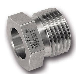 screw with hexagonal head / stainless steel