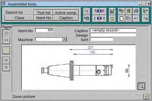 tool data and graphics generation software