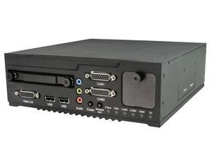 Intel® Atom N450 vehicle-mount computer / for harsh environments / fanless / rugged
