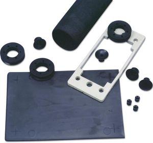 O-ring seal / profiled / rubber / EMI shielding