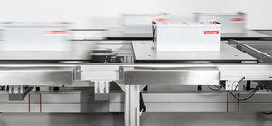 chain conveyor / pallet / accumulation / two-track