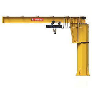 pillar jib crane / electric / 360° rotating