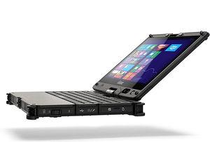 Windows 10 laptop computer / rugged / rugged / 1366 x 768