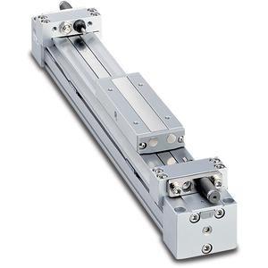 pneumatic cylinder / rodless / compact / precision