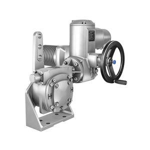 worm gear reducer / combined / for valves
