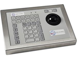 desktop keyboard / 42-key / with trackball / PS2