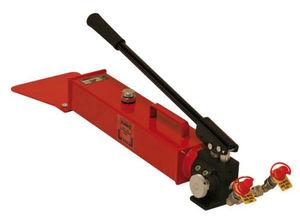 hydraulic piston pump / manual / oil / rugged