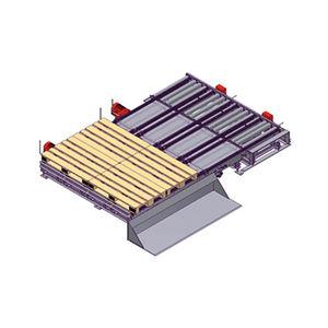 pallet discharge unit