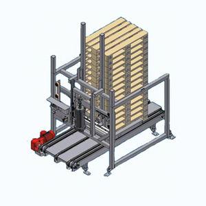 vertical automatic storage system / for empty pallets