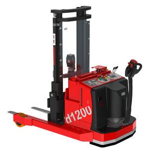 electric reach truck / walk-behind / industrial / handling