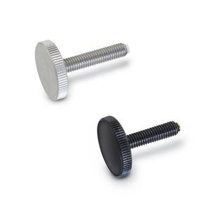 knurled screw / stainless steel