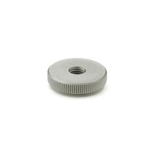 knurled nut / stainless steel