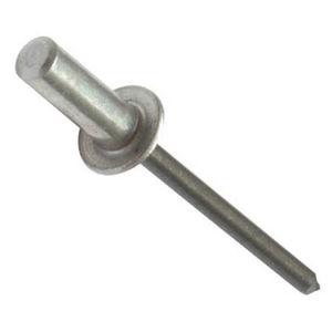 blind rivet / dome head / large head / stainless steel