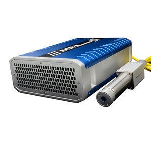 actively Q-switched laser / fiber / blue