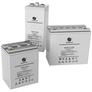 OPzV gel battery / energy storage / tubular / long-life