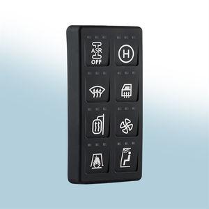 8-key keypad / panel-mount / silicone rubber / for access control