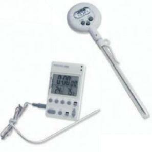 probe thermometer / digital / portable / for food