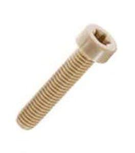 hex socket screw / cylindrical head / plastic