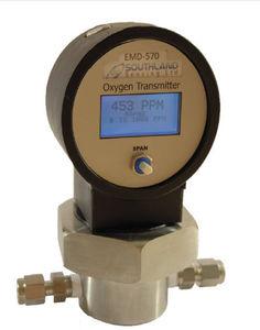 oxygen gas transmitter / electrochemical / multi-use / compact