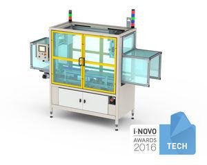 empty container leak tester / differential pressure decay / in-line