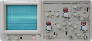 analog oscilloscope / bench-top / 2-channel