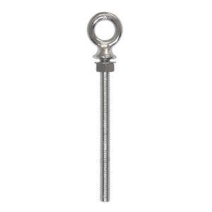 threaded bolt / with eye / stainless steel