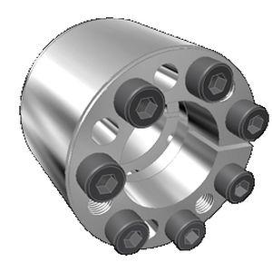 rigid coupling / expandible axle / transmission / self-centering