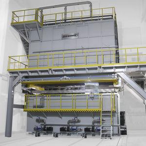 annealing furnace / quenching / compact / vertical