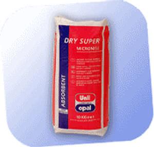 granular absorbent / for hydrocarbons