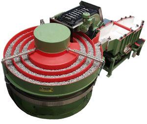 grinding vibratory finishing machine / deburring / centrifugal / industrial