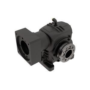 worm gear reducer / orthogonal / precision / low-backlash