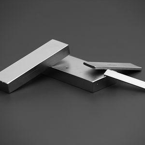 NdFeB permanent magnet / rectangular / nickel-copper-nickel coated / nickel-coated