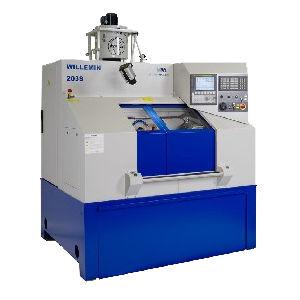 CNC lathe / 3-axis / double-turret / high-precision