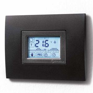 room thermostat / wall-mounted / programmable / with digital display