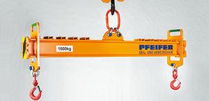 single-girder spreader beam / horizontal / adjustable