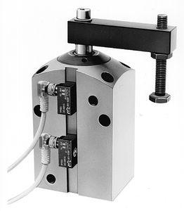 pneumatic clamp / swing / double-acting