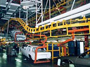 chain conveyor / for the automotive industry / power and free