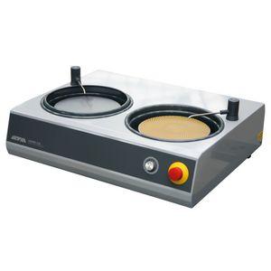 polishing grinder / disc / electric / double-disc