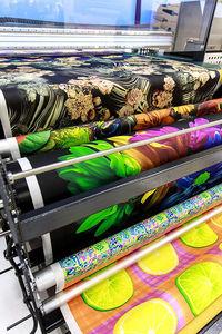 dye sublimation printing machine / digital / multi-color / for textiles