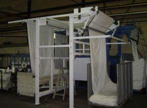 fabric folding machine / hydraulic / CNC