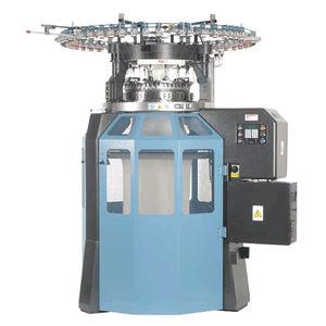 double jersey knitting machine / circular / high-speed / industrial