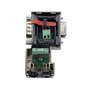 data connector / D-sub / parallel / screw-locked