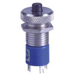 threaded barrel fixing push-button switch / electromechanical / compact / ultraminiature