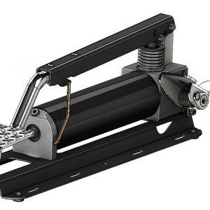 hydraulic piston pump / manual / oil / high-pressure