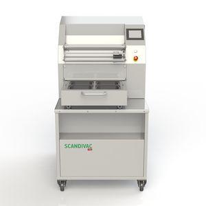 linear array tray sealer / semi-automatic / for the food industry / medical