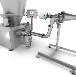 horizontal mill / food / in-line / variable speed