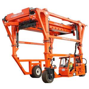 civil engineering straddle carrier / for precast beams / for slab handling / for container handling