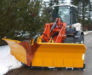 loader snowplough